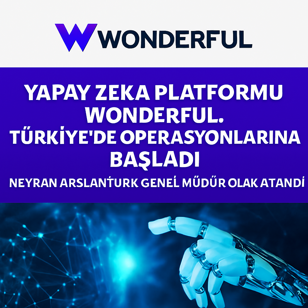 Yapay Zeka Platformu Wonderful, Türkiye’de Operasyonlarına Başladı