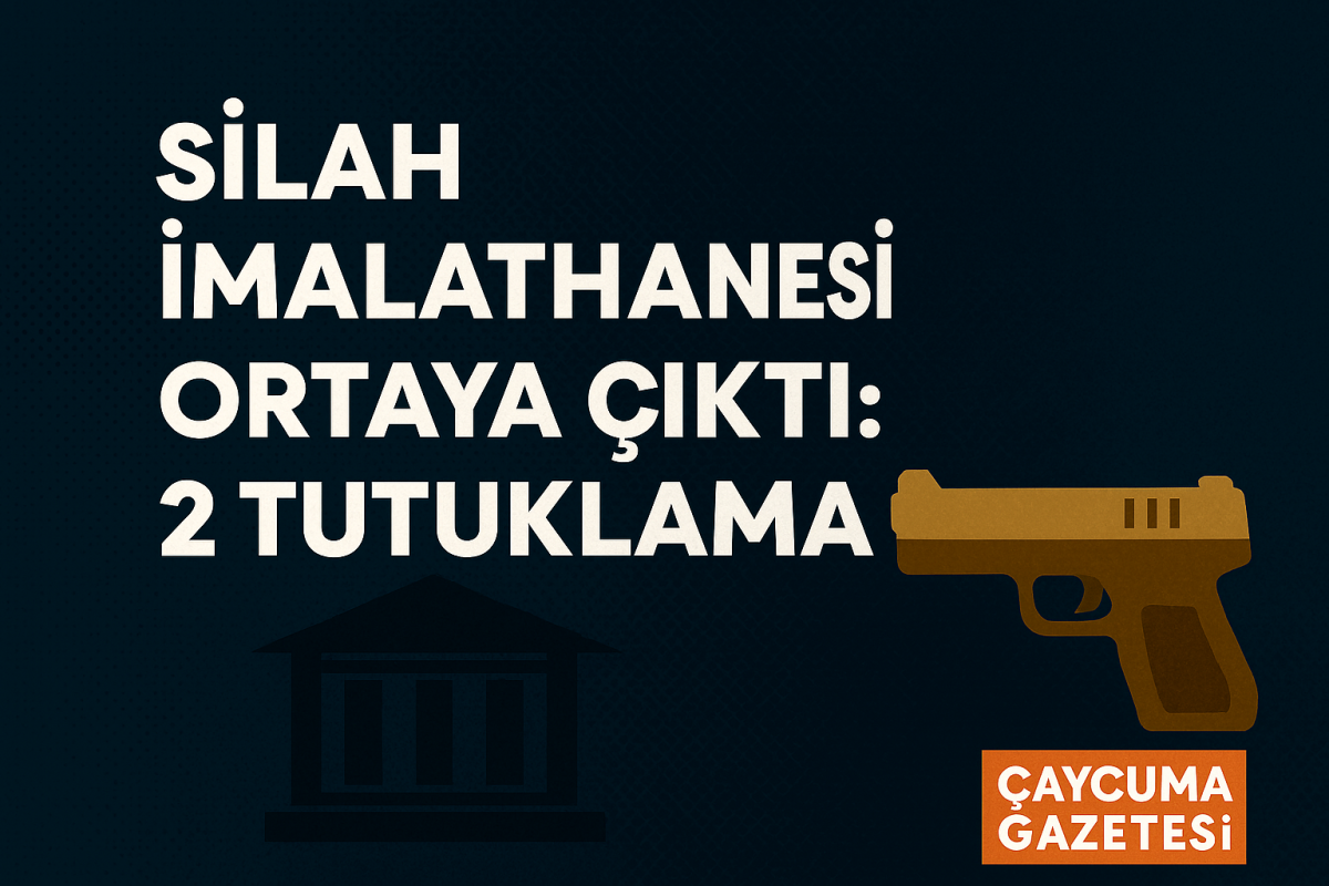 Silah İmalathanesi Ortaya Çıktı: 2 Tutuklama