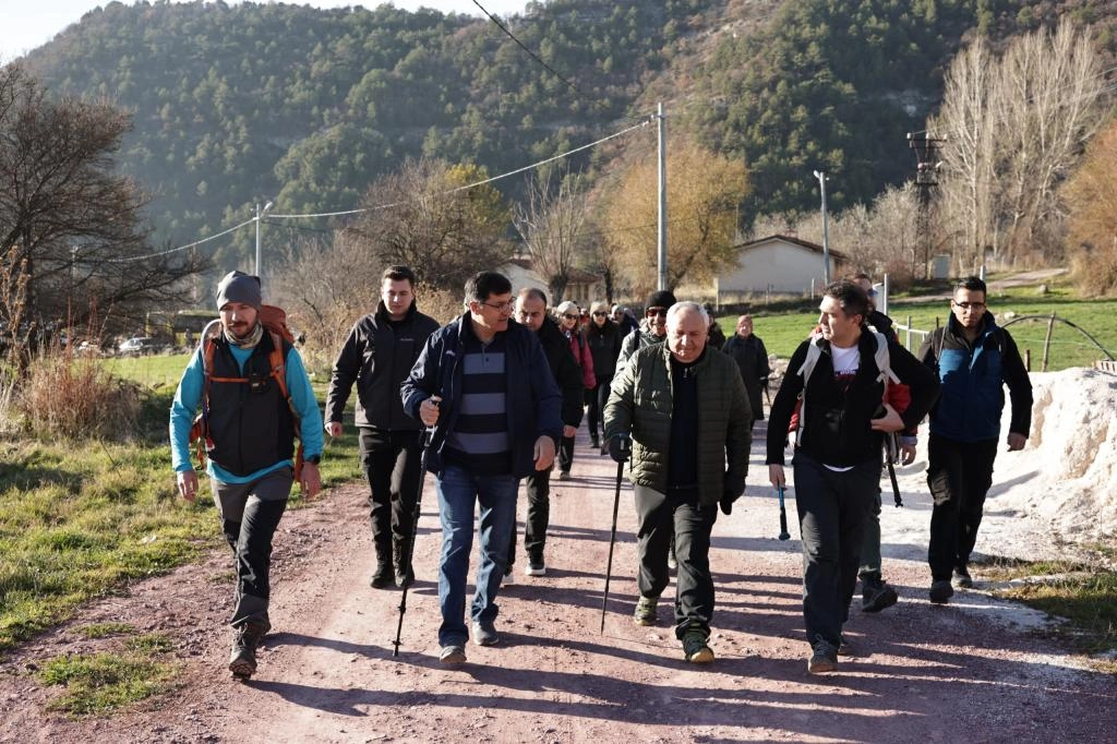 Kütahya’da Gelinkayası Rotasında Sağlıklı Yaşam