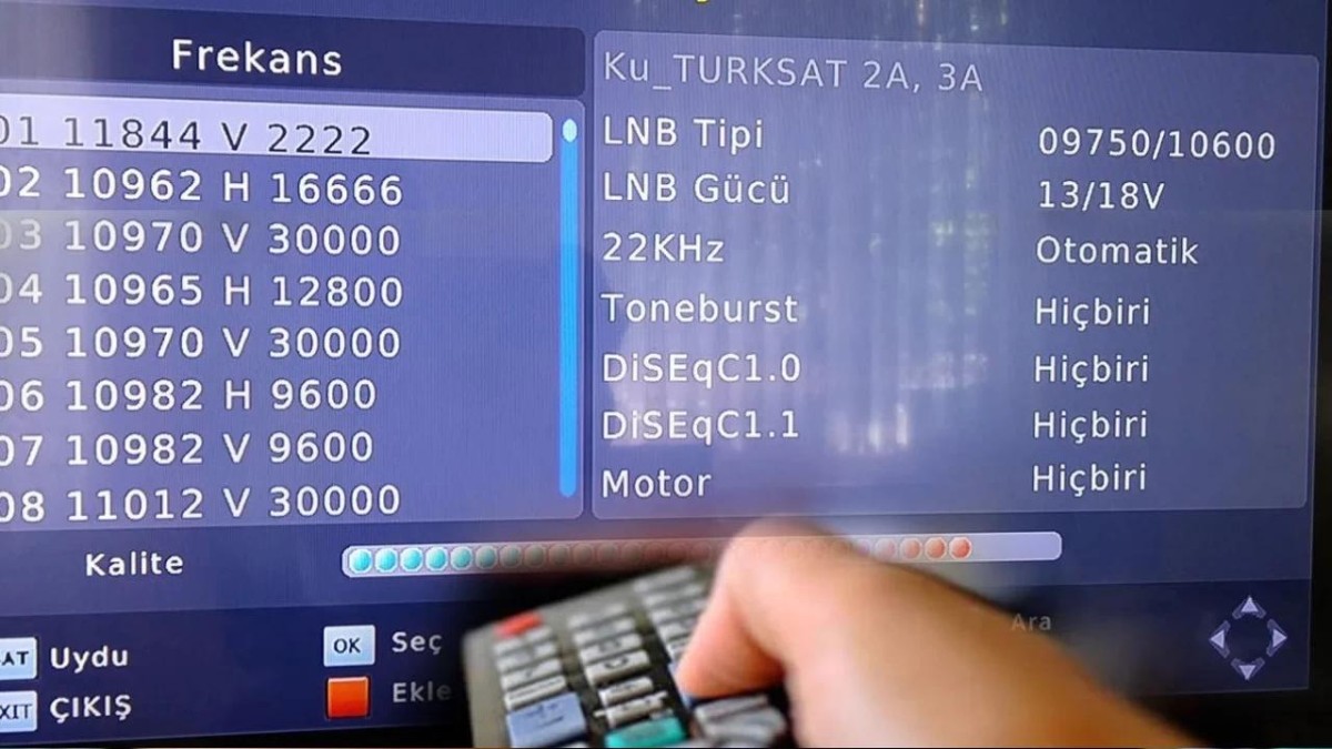 Türksat 3A'da yayınlar sona erdi: Televizyonlarda frekans değişikliği