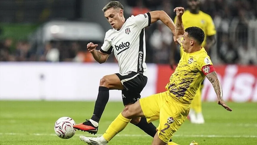 Beşiktaş Süper Lig'e galibiyetle başladı: Eyüpspor'u 1-0 yendi