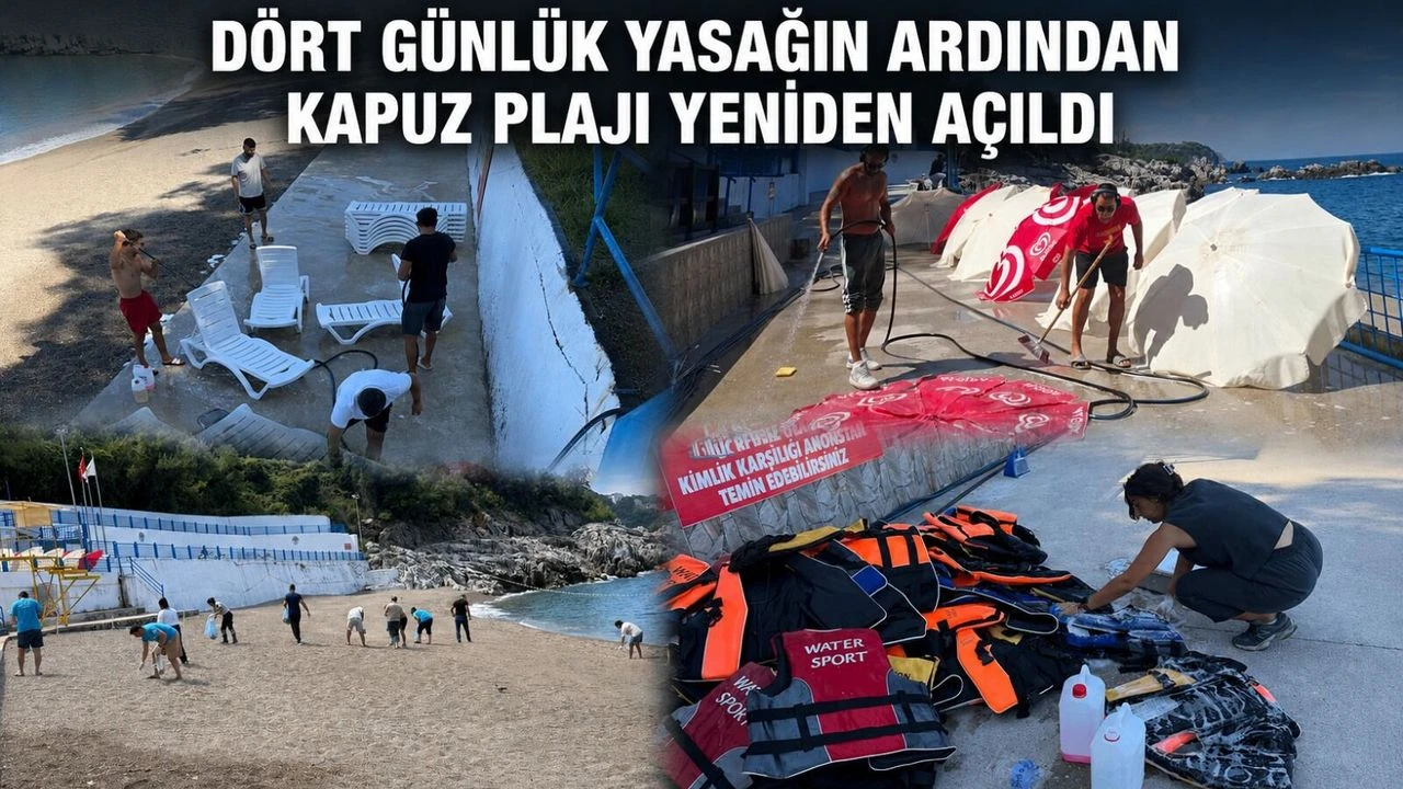 Zonguldak’ta deniz yasağı sona erdi: Kapuz Plajı yeniden açıldı
