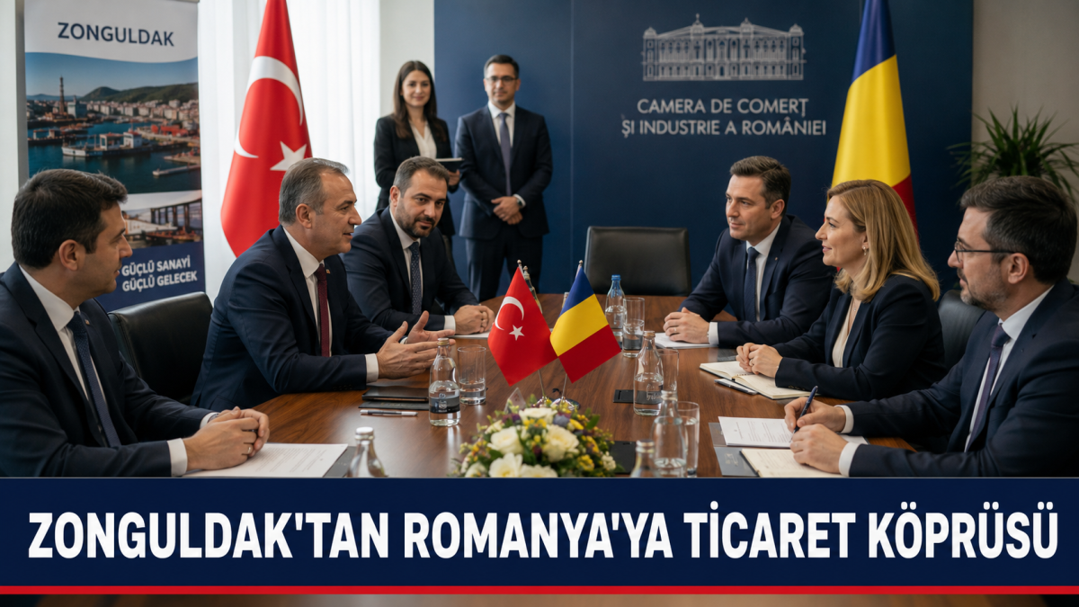 Zonguldak’tan Romanya’ya ticaret köprüsü: Yeni iş birlikleri masada