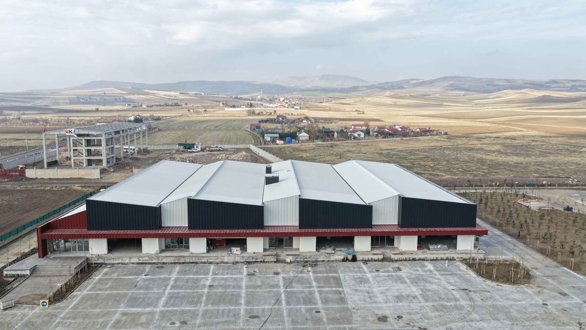 Çubuk’ta Ürün İşleme Tesisi Hızla Tamamlanıyor