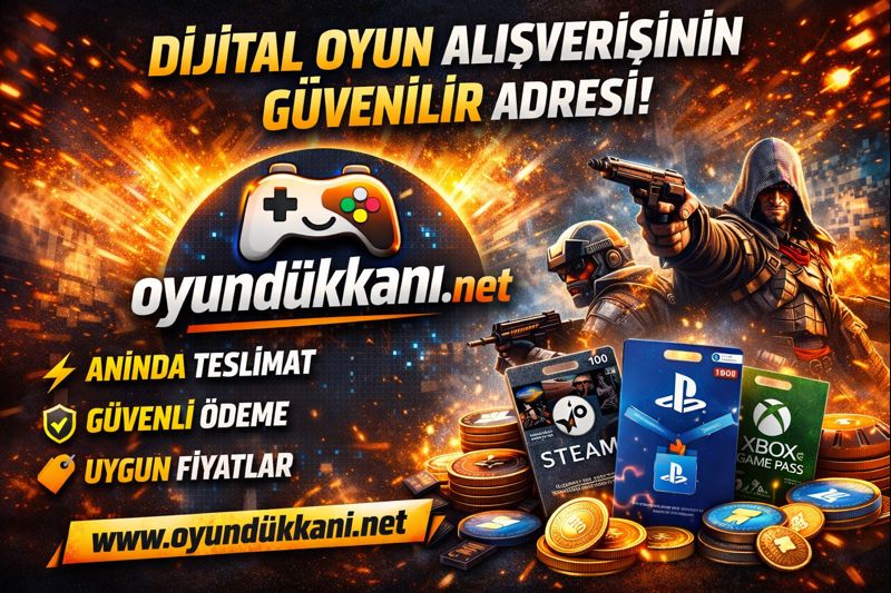 Dijital Oyun Alışverişinde Güvenli Adres: OyunDükkanı.net